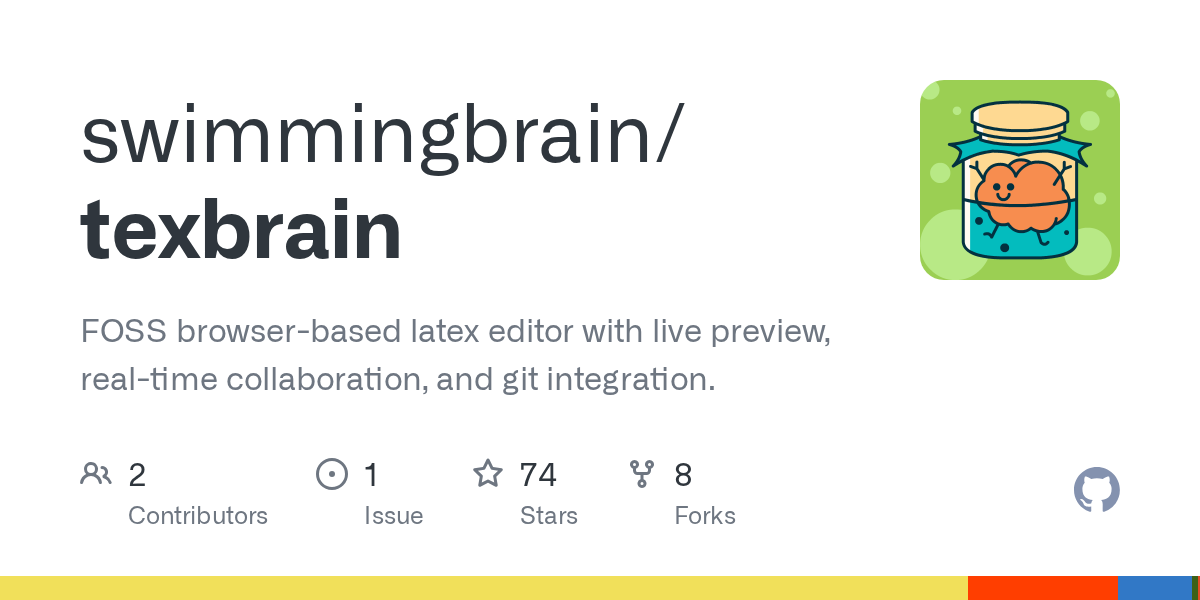 TeXbrain：通过WASM在浏览器中运行pdfTeX的LaTeX编辑器